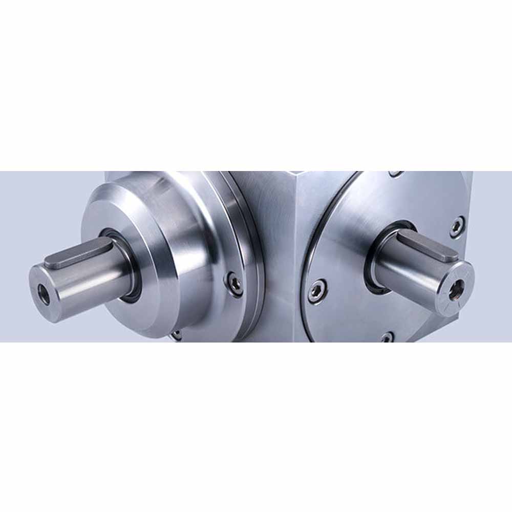 Cajas de engranajes de acero inoxidable para la industria alimenticia